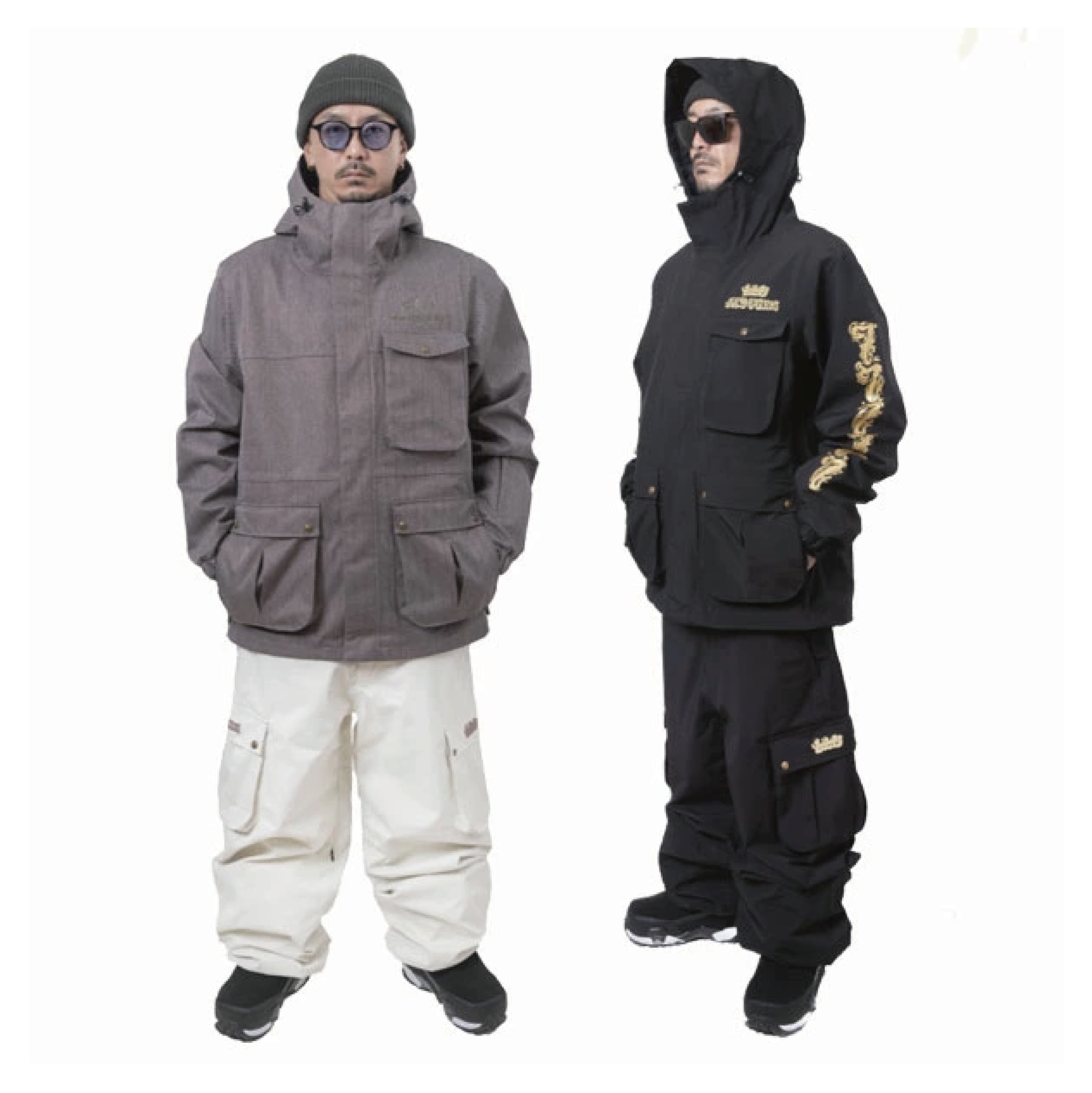 NOMADIK ウェア ノマディック 777 JKT BLACK 26-27 スノーボードウェア