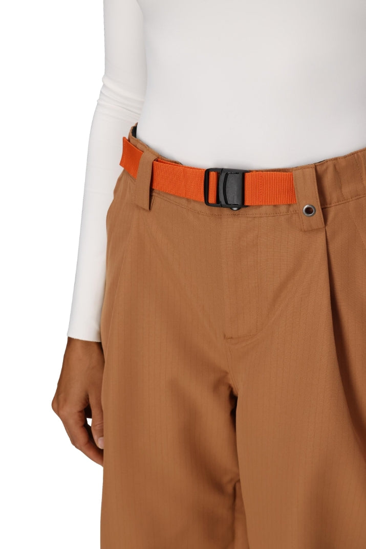 686 ロクハチロク WOMENS OUTLINE SHELL PANT CARAMEL RIPSTOP 25-26 スノーボード ウェア