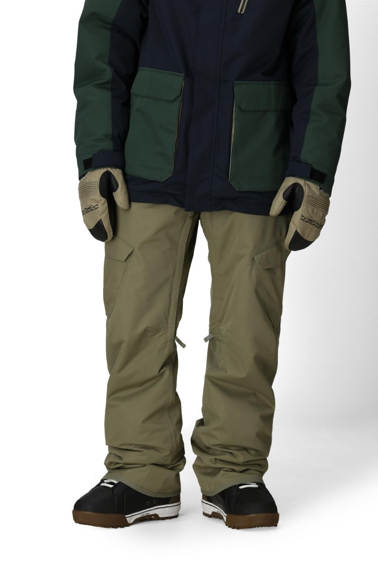 686 ロクハチロク MENS INFINITY INSULATED CARGO PANT SAGE 25-26 スノーボード ウェア