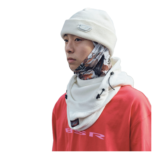 BSRABBIT ビーエスラビット [bsrabbit] BSR BALACLAVA 24-25 スノーボード アクセサリー Real Tree White