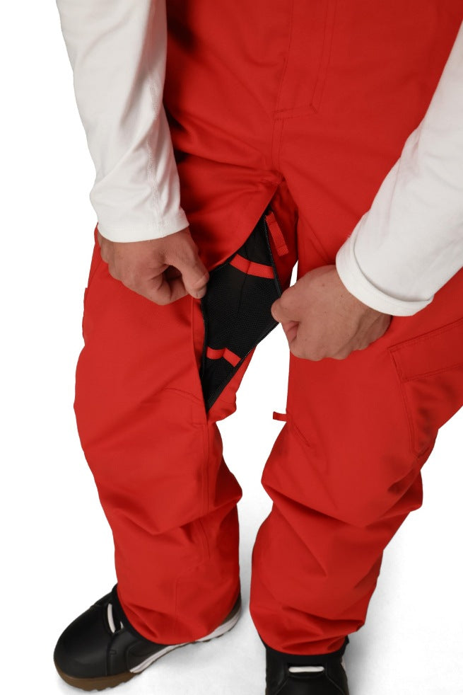 686 ロクハチロク MENS INFINITY INSULATED CARGO PANT TRUE RED 25-26 スノーボード ウェア