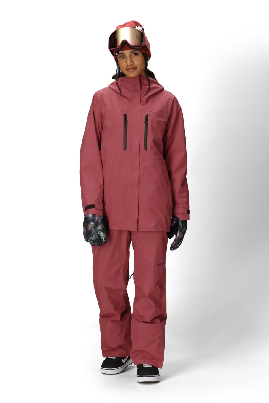 686 ロクハチロク WOMENS GORE-TEX WILLOW INSULATED PANT ROSEWOOD 25-26 スノーボード ウェア