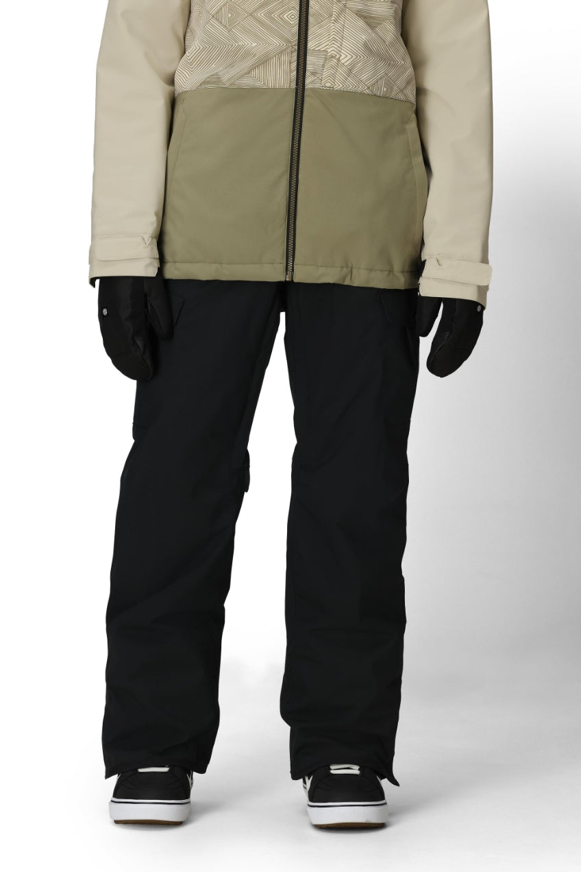 686 ロクハチロク WOMENS AURA INSULATED CARGO PANT BLACK 25-26 スノーボード ウェア