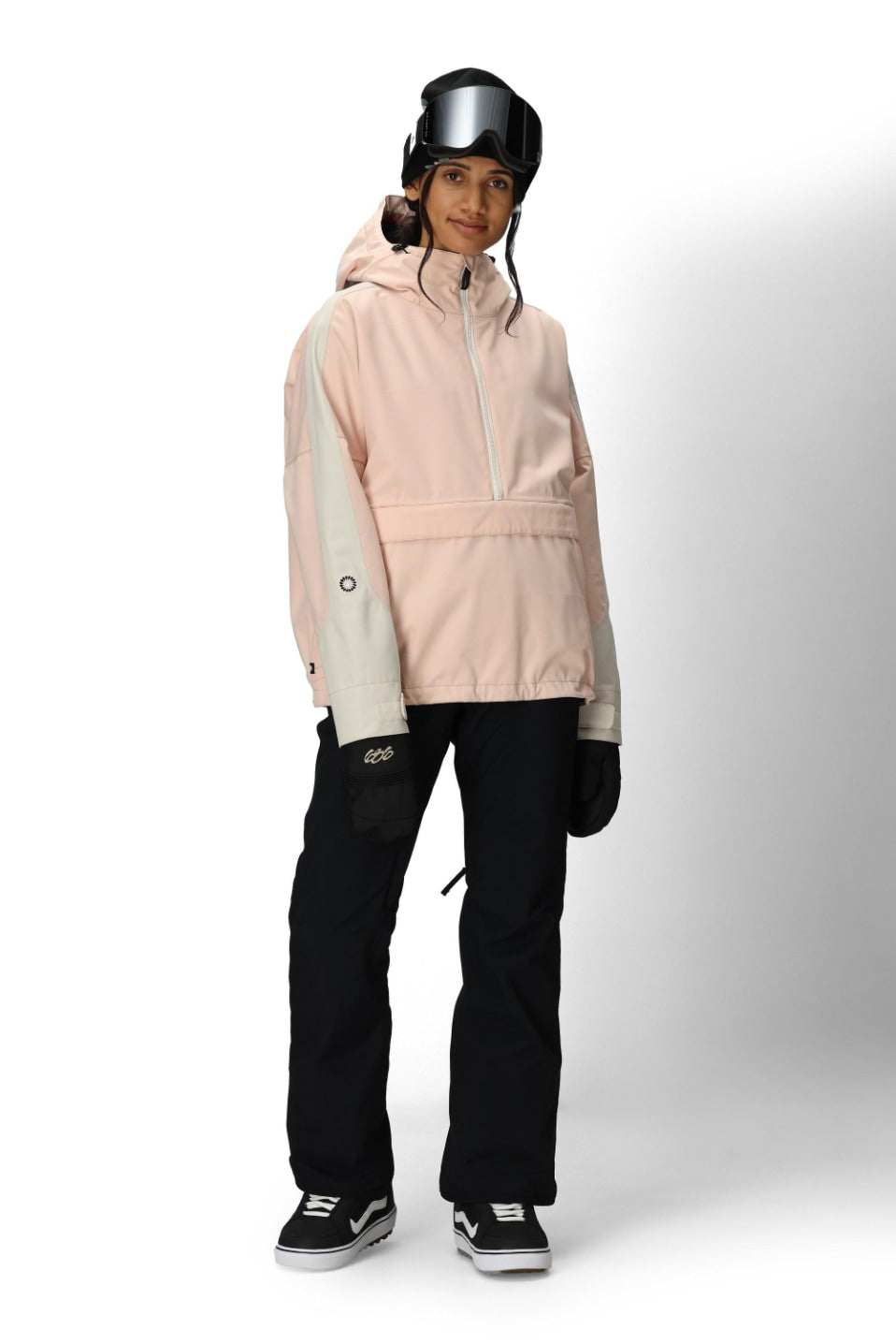 686 ロクハチロク WOMENS STANDARD SHELL PANT BLACK 25-26 スノーボード ウェア