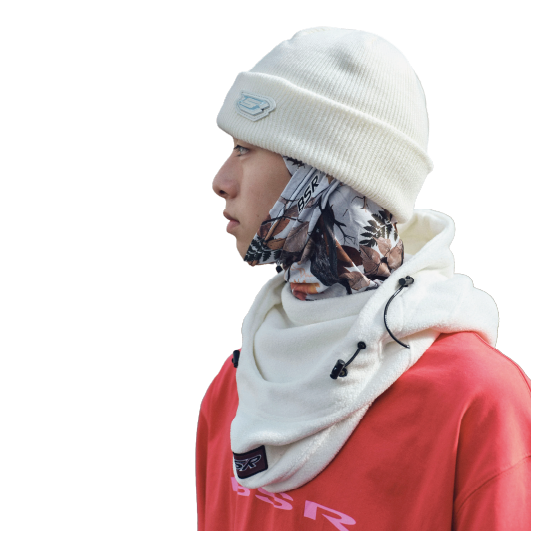 BSRABBIT ビーエスラビット [bsrabbit] BSR BALACLAVA 24-25 スノーボード アクセサリー Real Tree White