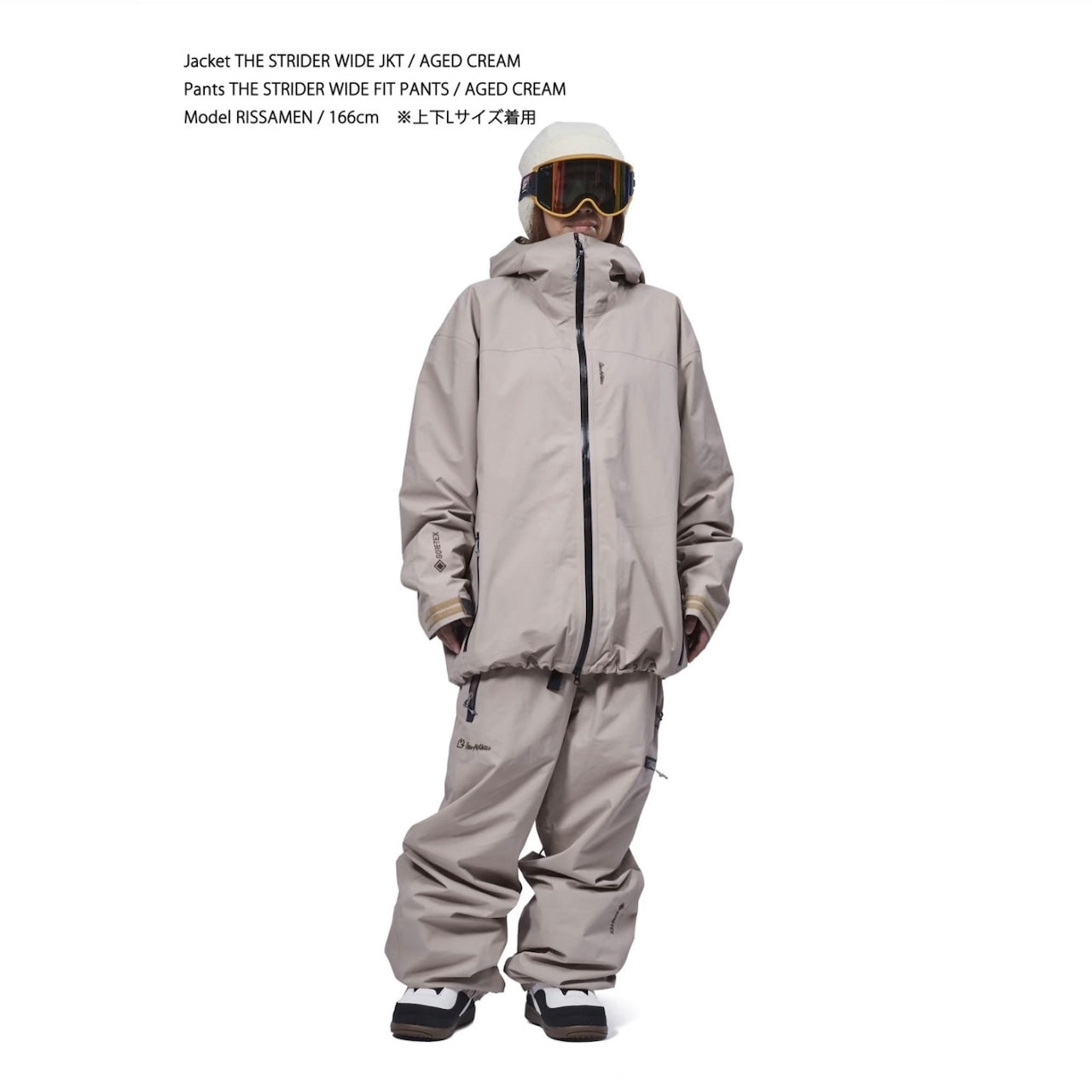 スノーボード ウェア アールイーダブリュー REW STRIDER WIDE FIT