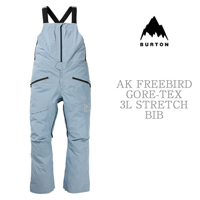24-25 BURTON M AK GORE FRBRD BIB DUSTY BLUE スノーボード