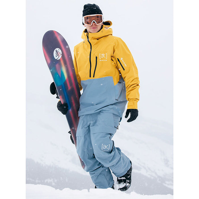 24-25 BURTON M AK VELOCITY GORE-TEX ANORAK GLDROD/DSTYBL スノーボード
