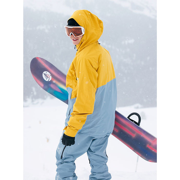 24-25 BURTON M AK VELOCITY GORE-TEX ANORAK GLDROD/DSTYBL スノーボード