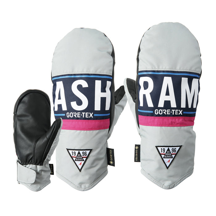 スノーボード グローブ アシュラム ASHRAM DGMA Lt.GREY/NAVY 25-26 送料無料 日本正規品