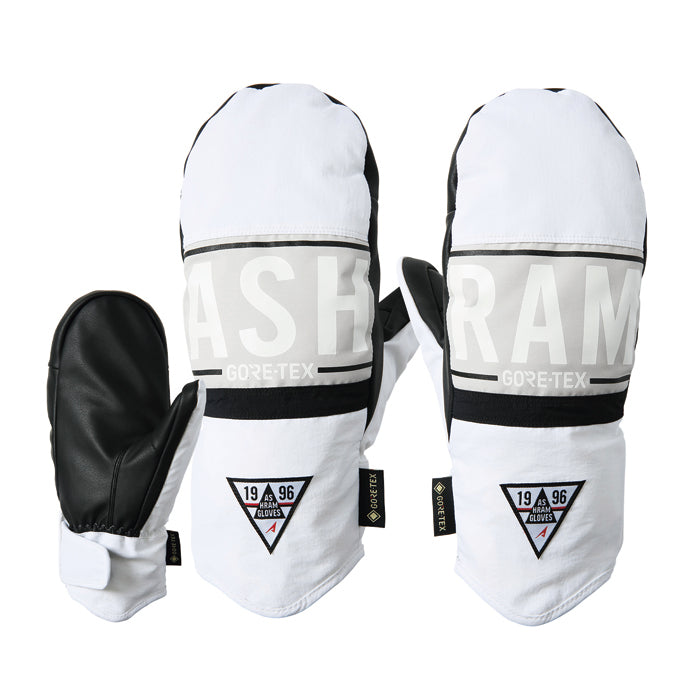 スノーボード グローブ アシュラム ASHRAM DGMA WHITE/Lt.GREY 25-26 送料無料 日本正規品