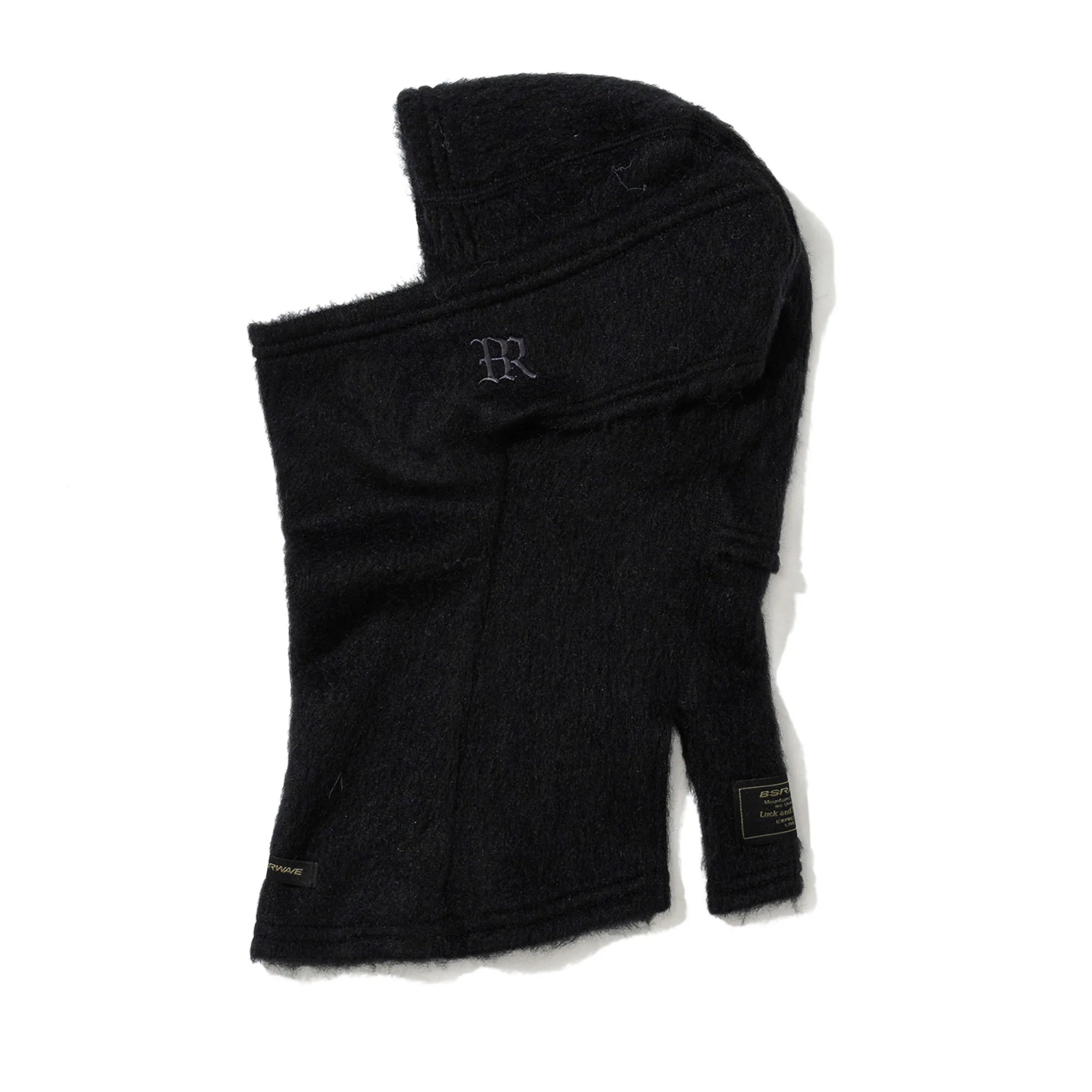 スノーボード バラクラバ ビーエスラビット BSRABBIT BR LOGO FUR BALACLAVA BLACK 25-26 送料無料 日本正規品 予約商品 店頭受け取り可能