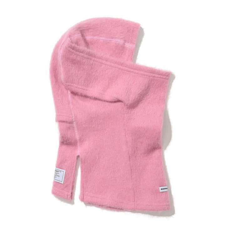 スノーボード バラクラバ ビーエスラビット BSRABBIT BR LOGO FUR BALACLAVA PINK 25-26 送料無料 日本正規品 予約商品 店頭受け取り可能
