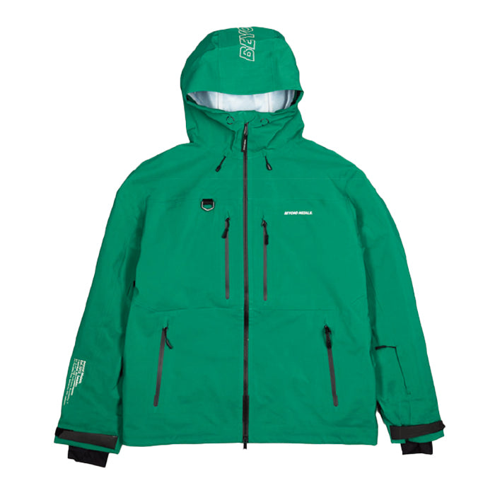 スノーボード ウェア ビヨンドメダルズ BEYOND MEDALS Pro Tech Jacket 3L Green 送料無料 日本正規品 予約商品 店頭受け取り可能