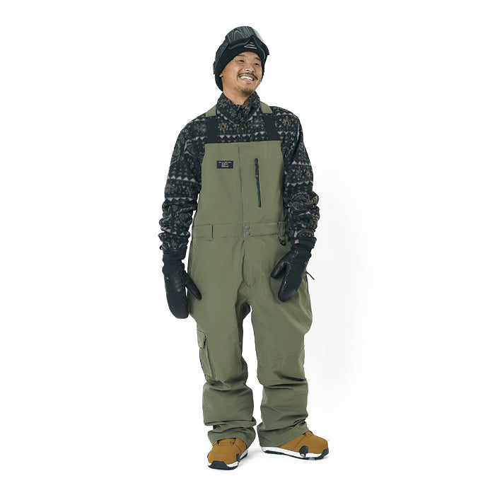 25-26 BILLABONG 3L POWSURF BIB PANT MIL スノーボード 日本正規品 早期予約
