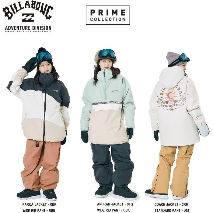 25-26 BILLABONG W COACH JACKET PIS 25-26 送料無料 予約商品 店頭受け取り可能
