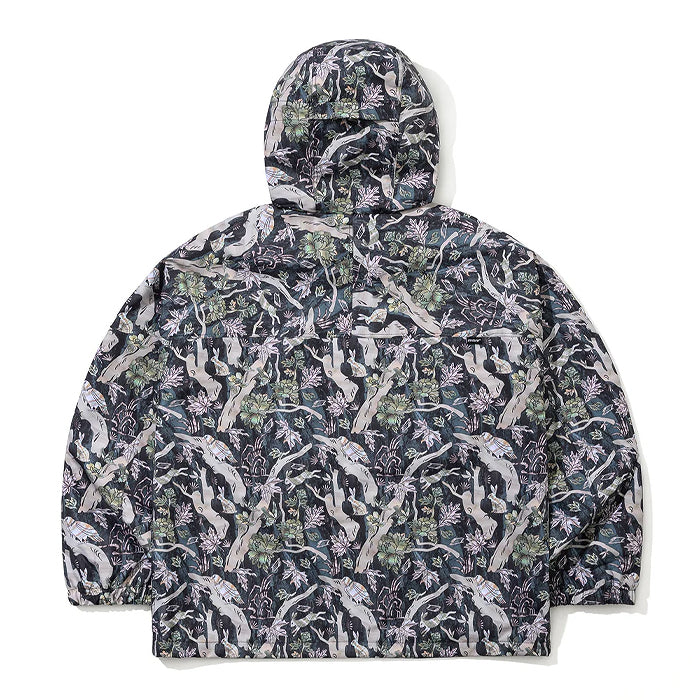 スノーボード ウェア ビーエスラビット BSRABBIT BSRB KR JAGAE ART HOODED JACKET GREEN 25-26 送料無料 日本正規品