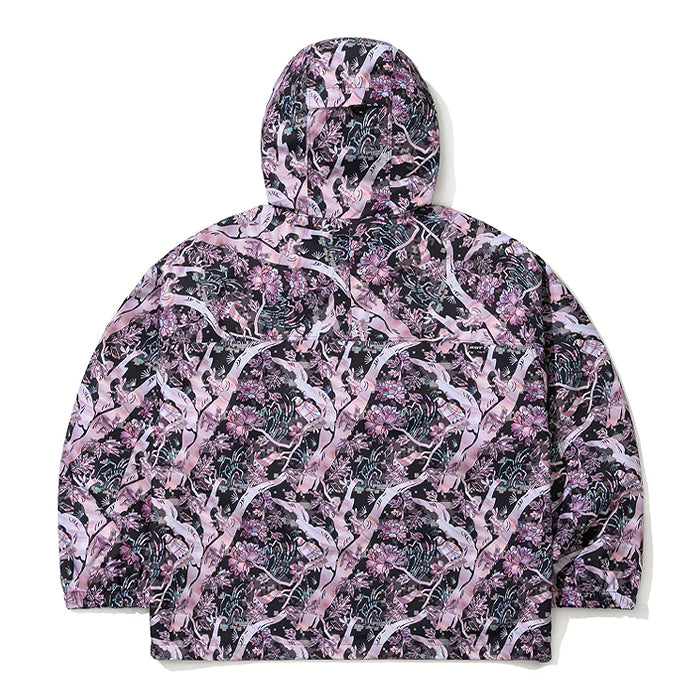 スノーボード ウェア ビーエスラビット BSRABBIT BSRB KR JAGAE ART HOODED JACKET PURPLE 25-26 送料無料 日本正規品