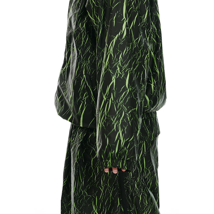 スノーボード ウェア ビーエスラビット BSRABBIT DSXBS BLACK SHADOW HOODED JACKET BLACK GREEN 25-26 送料無料 日本正規品