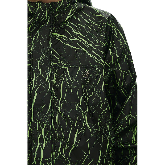 スノーボード ウェア ビーエスラビット BSRABBIT DSXBS BLACK SHADOW HOODED JACKET BLACK GREEN 25-26 送料無料 日本正規品