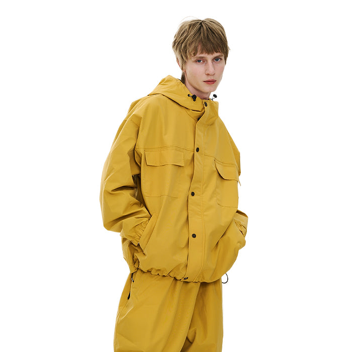 スノーボード ウェア ビーエスラビット BSRABBIT POCKET RIDGE HOODED