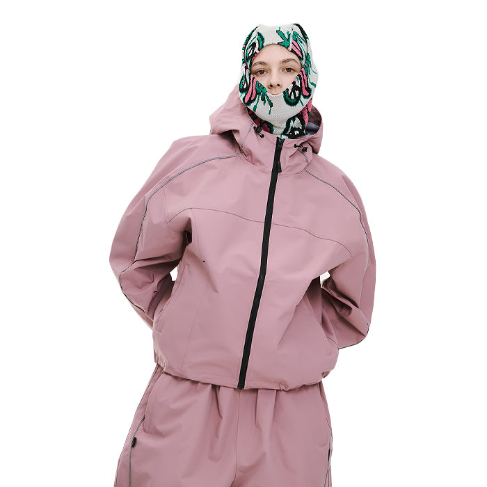 スノーボード ウェア ビーエスラビット BSRABBIT STREAM LINE HOODIE