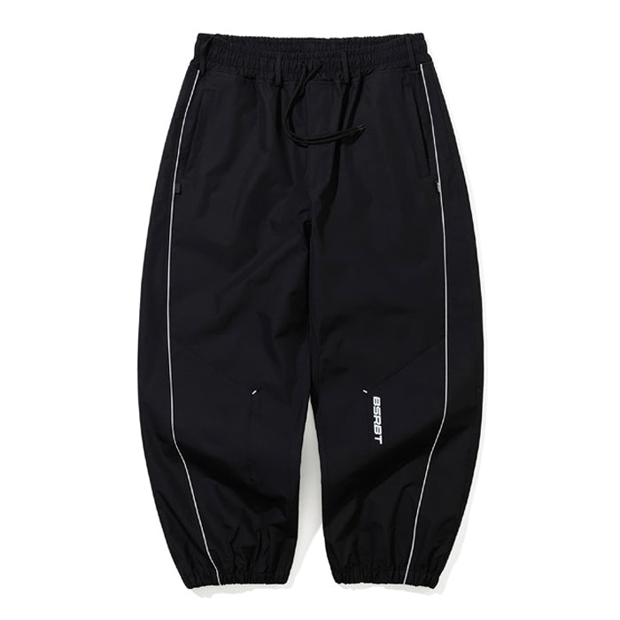 スノーボード ウェア ビーエスラビット BSRABBIT STREAM LINE 3L SUPER WIDE JOGGER PANTS BLACK 25-26 送料無料 日本正規品 予約商品 店頭受け取り可能