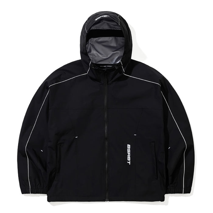 スノーボード ウェア ビーエスラビット BSRABBIT STREAM LINE HOODIE 3L HOODED JACKET BLACK 25-26 送料無料 日本正規品 予約商品 店頭受け取り可能