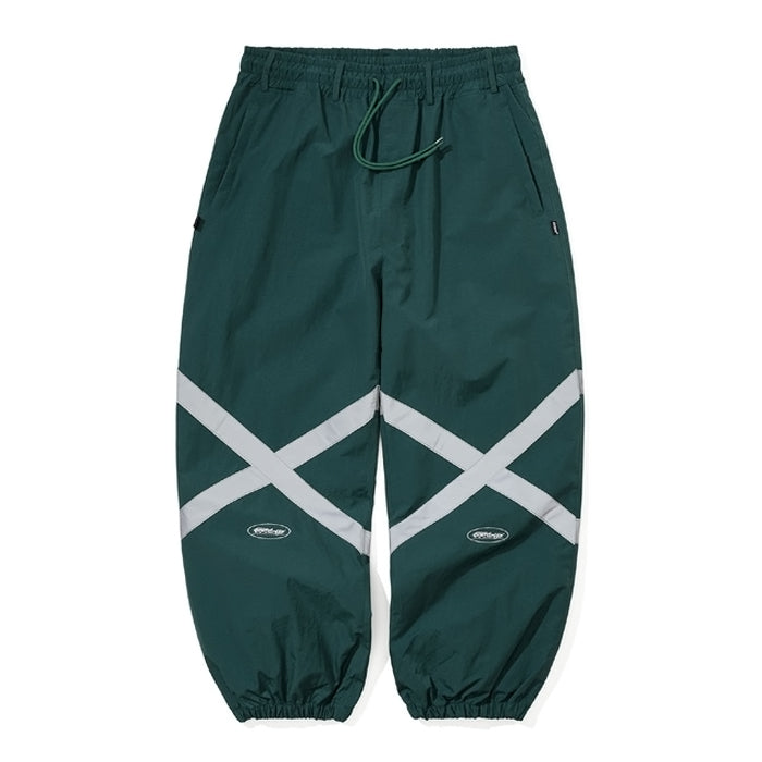 スノーボード ウェア ビーエスラビット BSRABBIT ORIGINAL POT-X REFLECTIVE WIDE JOGGER PANTS GREEN 25-26 送料無料 日本正規品 予約商品 店頭受け取り可能