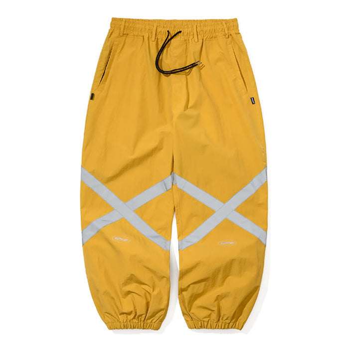 スノーボード ウェア ビーエスラビット BSRABBIT ORIGINAL POT-X REFLECTIVE WIDE JOGGER PANTS MUSTARD 25-26 送料無料 日本正規品 予約商品 店頭受け取り可能