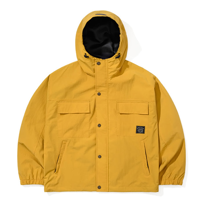 スノーボード ウェア ビーエスラビット BSRABBIT POCKET RIDGE HOODED JACKET MUSTARD 25-26 送料無料 日本正規品 予約商品 店頭受け取り可能