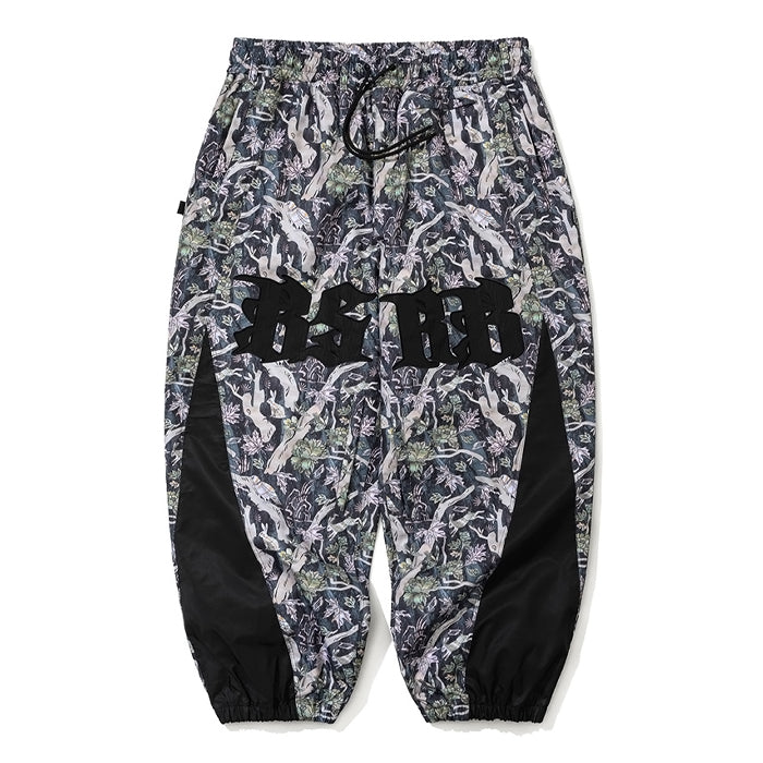 スノーボード ウェア ビーエスラビット BSRABBIT BSRB KR JAGAE ART SUPER WIDE VENTILATION JOGGER PANTS GREEN 25-26 送料無料 日本正規品 予約商品 店頭受け取り可能