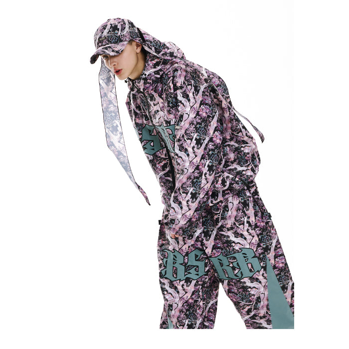 スノーボード ウェア ビーエスラビット BSRABBIT BSRB KR JAGAE ART SUPER WIDE VENTILATION JOGGER PANTS PURPLE 25-26 送料無料 日本正規品 予約商品 店頭受け取り可能