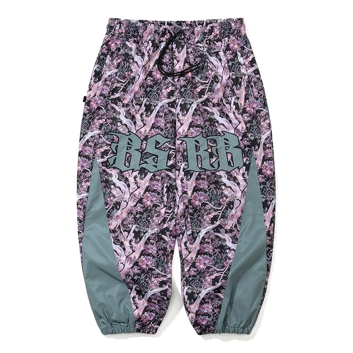 スノーボード ウェア ビーエスラビット BSRABBIT BSRB KR JAGAE ART SUPER WIDE VENTILATION JOGGER PANTS PURPLE 25-26 送料無料 日本正規品 予約商品 店頭受け取り可能