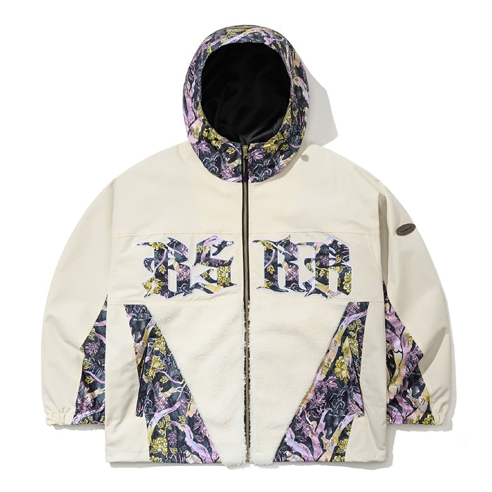 スノーボード ウェア ビーエスラビット BSRABBIT BSRB KR JAGAE ART HOODED JACKET CREAM 25-26 送料無料 日本正規品 予約商品 店頭受け取り可能