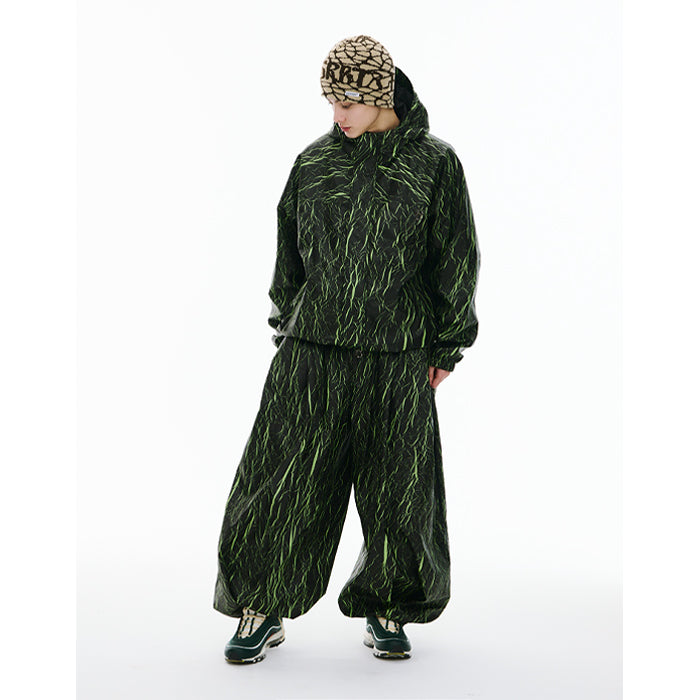 スノーボード ウェア ビーエスラビット BSRABBIT DSXBS SIDE ZIP 3L NEW SUPER WIDE VENTILATION JOGGER PANTS BLACK GREEN 25-26 送料無料 日本正規品 予約商品 店頭受け取り可能