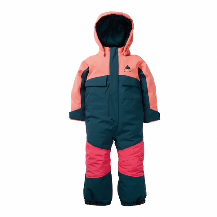 スノーボード ウェア バートン BURTON 2L One Piece Peach Echo / Deep Emerald キッズ 25-26 送料無料 日本正規品 予約商品 店頭受け取り可能