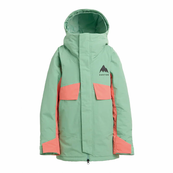 スノーボード ウェア バートン BURTON Ascutney 2L Jacket Soft Sage / Peach Echo キッズ 25-26 送料無料 日本正規品 予約商品 店頭受け取り可能