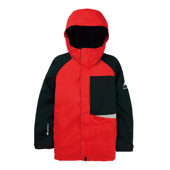 スノーボード ウェア バートン BURTON Powline GORE-TEX 2L Jacket Flame Scarlet / True Black キッズ 25-26 送料無料 日本正規品 予約商品 店頭受け取り可能