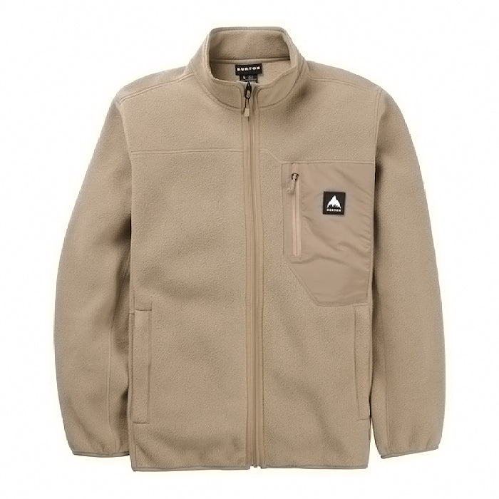 スノーボード ウェア バートン BURTON Cinder Full-Zip Fleece Summit Taupe 25-26 送料無料 日本正規品 予約商品 店頭受け取り可能