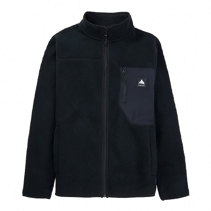 スノーボード ウェア バートン BURTON Cinder Full-Zip Fleece True Black 25-26 送料無料 日本正規品 予約商品 店頭受け取り可能