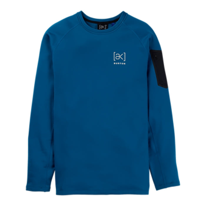 スノーボード ウェア バートン BURTON AK Baker Stretch Fleece Crew Blue Teal 25-26 送料無料 日本正規品 予約商品 店頭受け取り可能