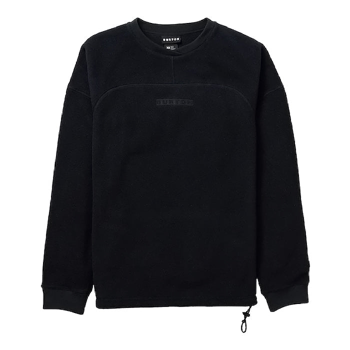 スノーボード ウェア バートン BURTON Cinder Crewneck Fleece True Black 25-26 送料無料 日本正規品 予約商品 店頭受け取り可能