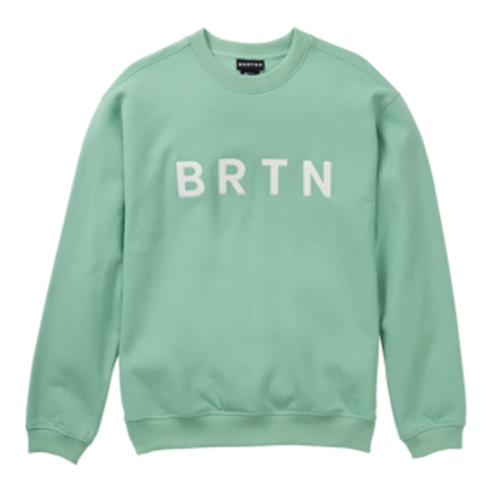 スノーボード ウェア バートン BURTON BRTN Crew Sweatshirt Soft Sage 25-26 送料無料 日本正規品 予約商品 店頭受け取り可能