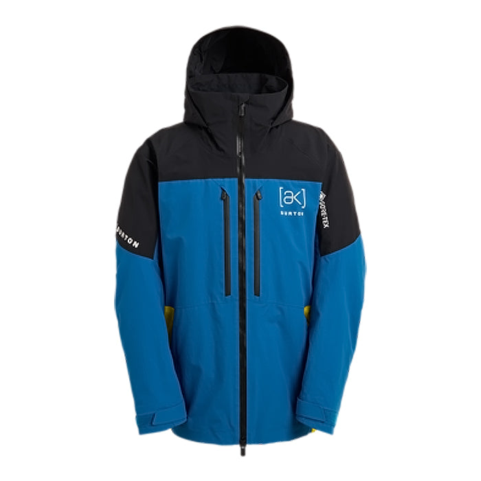 スノーボード ウェア バートン BURTON AK Swash GORE-TEX Jacket True Black / Blue Teal / Atomic Yellow 25-26 送料無料 日本正規品 予約商品 店頭受け取り可能