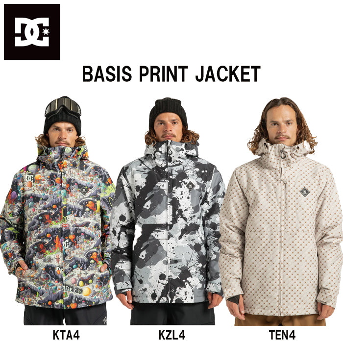 スノーボード ウェア ディーシー DC BASIS PRINT JACKET KTA4 ADYTJ03097 送料無料 日本正規品