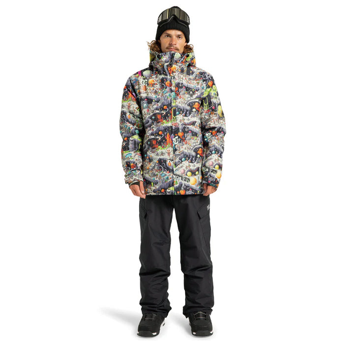 スノーボード ウェア ディーシー DC BASIS PRINT JACKET KTA4 ADYTJ03097 送料無料 日本正規品