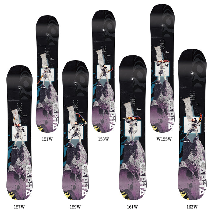 25-26 CAPITA D.O.A. WIDE スノーボード 早期予約