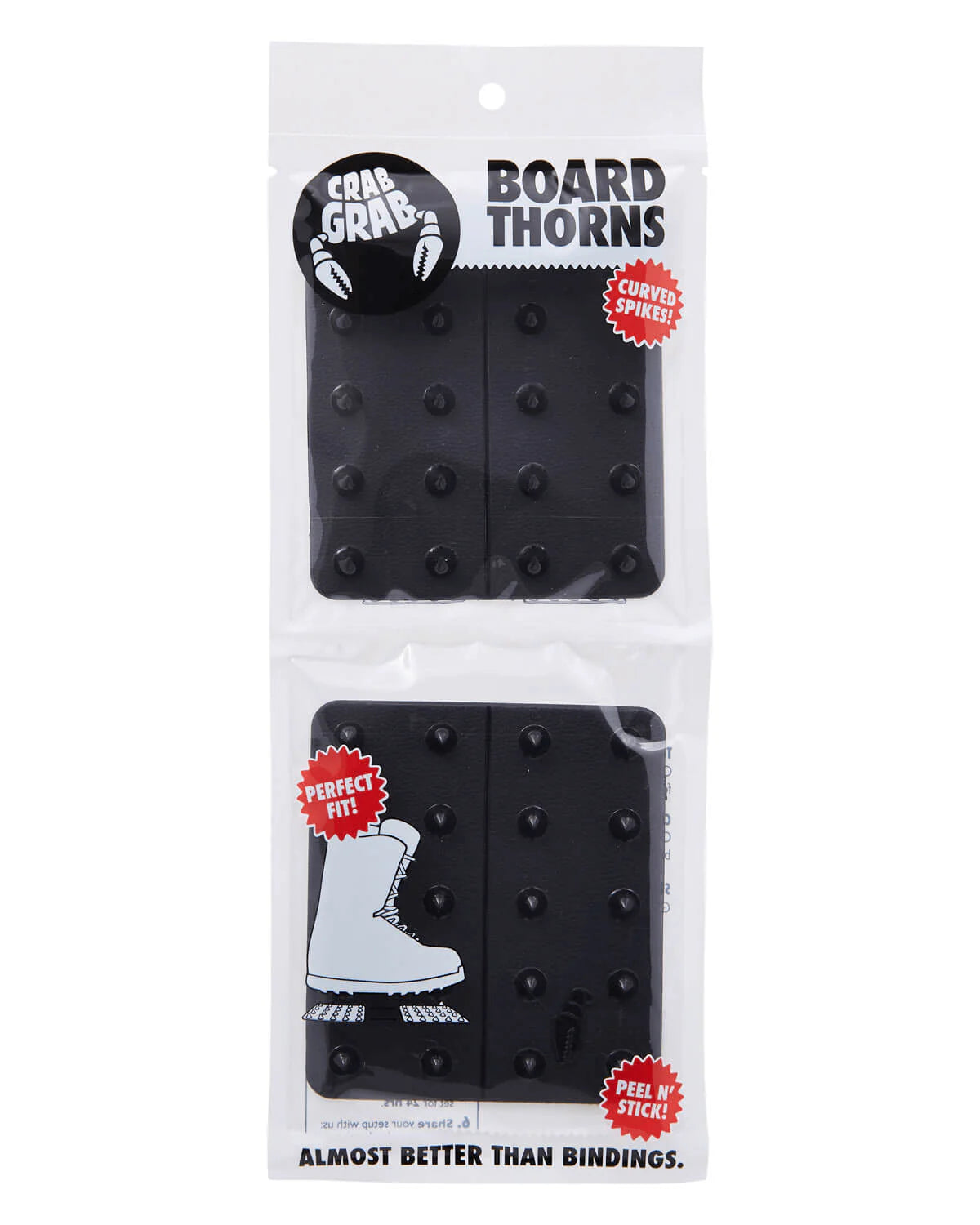 CRAB GRAB クラブグラブ BOARD THORNS 25-26 スノーボード アクセサリー BLACK