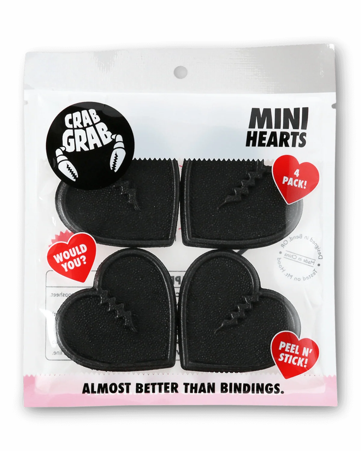 CRAB GRAB クラブグラブ MINI HEARTS 25-26 スノーボード アクセサリー BLACK